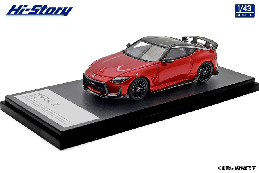 Hi-Story(ハイストーリー) 1/43 (レジン製) IMPUL Z (2024) カーマイン