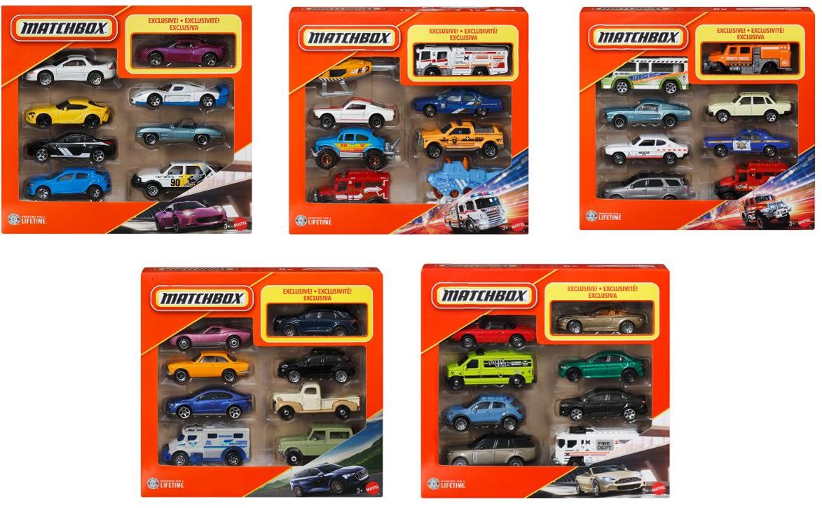 [予約]MATCHBOX  (ダイキャスト製) 8パック アソート