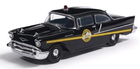 [予約]ixo(イクソ) USAモデル 1/64 (ダイキャスト製) シボレー ワンフィフティ ケンタッキー州警察 ブラック