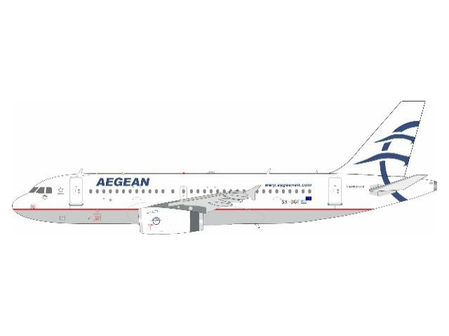 [予約]InFlight Model 1/200 (ダイキャスト製)A319-100 Aegean Airlines SX-DGF