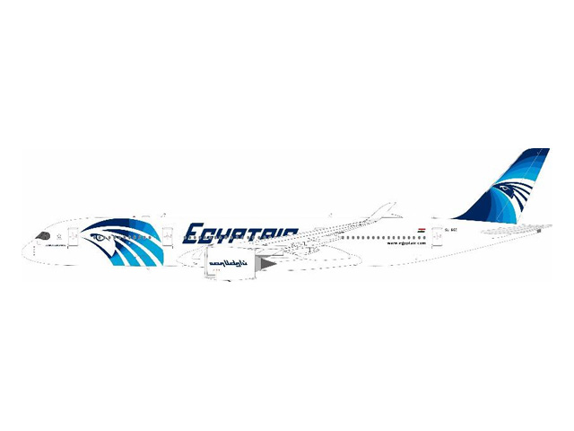 [予約]InFlight Model 1/200 (ダイキャスト製)A350-900 Egypt Air SU-GGE