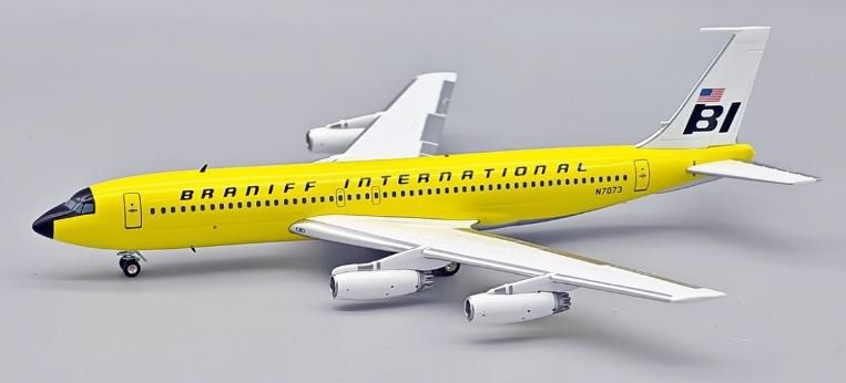 InFlight Model 1/200 (ダイキャスト製) 707-200 Braniff
