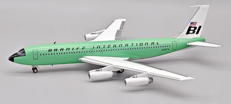 InFlight Model 1/200 (ダイキャスト製) 707-200 Braniff