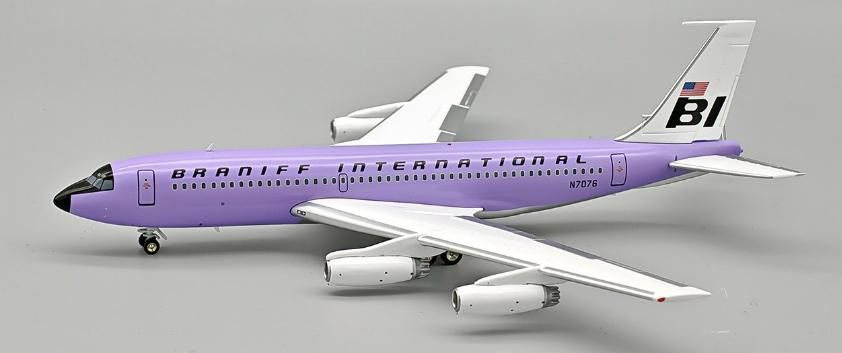 InFlight Model 1/200 (ダイキャスト製) 720-027 Super Jet Braniff