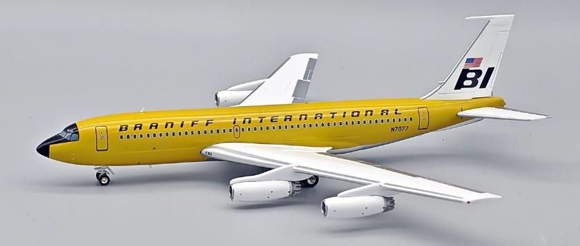 InFlight Model 1/200 (ダイキャスト製) 720-027 Super Jet Braniff