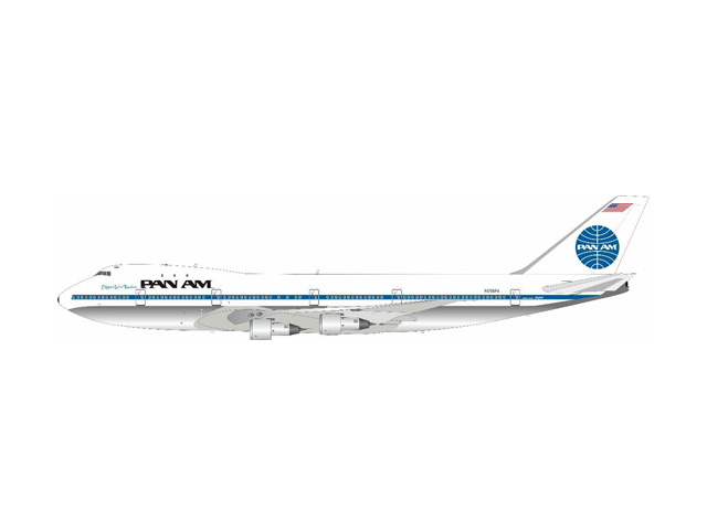 [予約]InFlight Model 1/200 (ダイキャスト製)747-100 Pan American World Airways N656PA