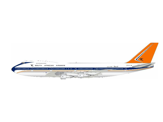 InFlight Model 1/200 (ダイキャスト製)747-200B South African
