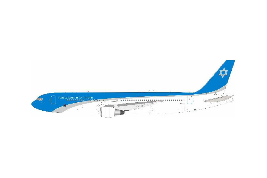 InFlight Model 1/200 (ダイキャスト製)767-300ER Israel Air Force 4X-ISR