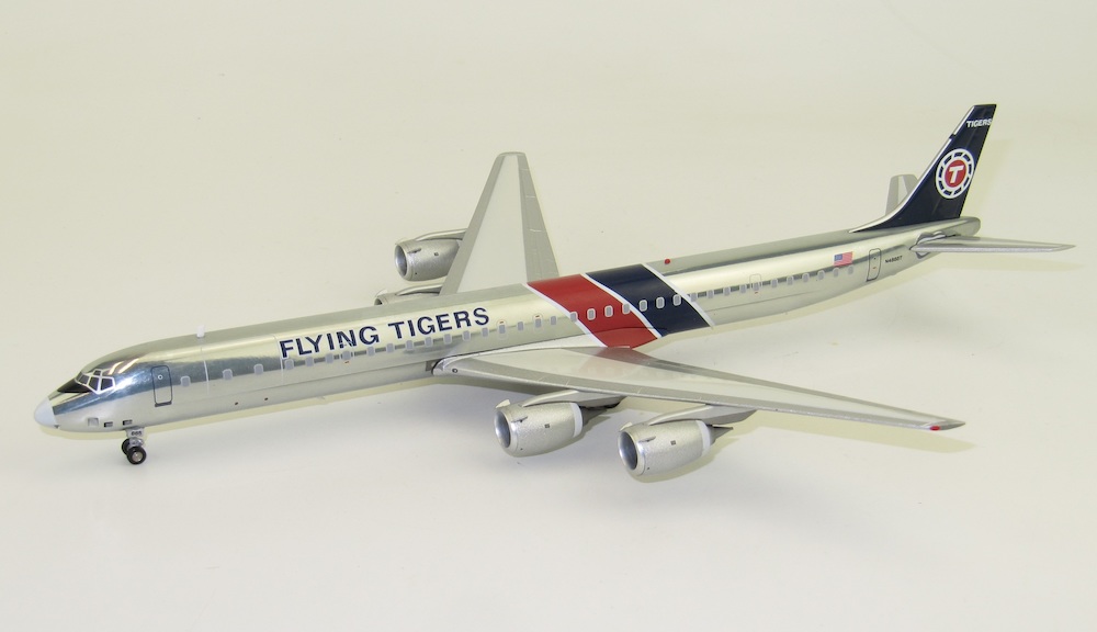 Inflight Model 1 0 Dc 8 73cf フライングタイガーライン N4865t Polished With Stand ガリバー