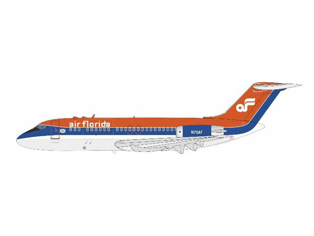 [予約]InFlight Model 1/200 (ダイキャスト製) DC-9-15RC McDonnell Douglas Air Florida N70AF 
