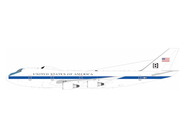 [予約]InFlight Model 1/200 (ダイキャスト製)E-4B (747-200B) US Air Force