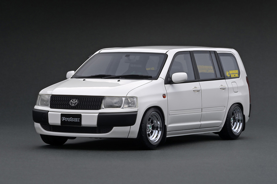 Sale Ignition Model イグニッションモデル 1 18 トヨタ プロボックス Gl Ncp51v ホワイト 生産予定数 140pcs Hayashi Wheel ガリバー