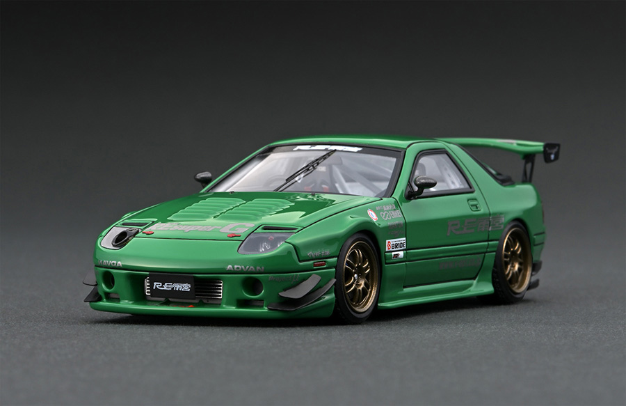 Ignition Model イグニッションモデル 1 43 マツダ Rx 7 Fc3s Re Amemiya グリーン 生産予定数 100pcs ガリバー