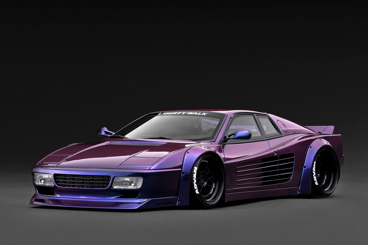 [予約]ignition model(イグニッションモデル) 1/18 (レジン製) LB-WORKS 512 Purple Metallic