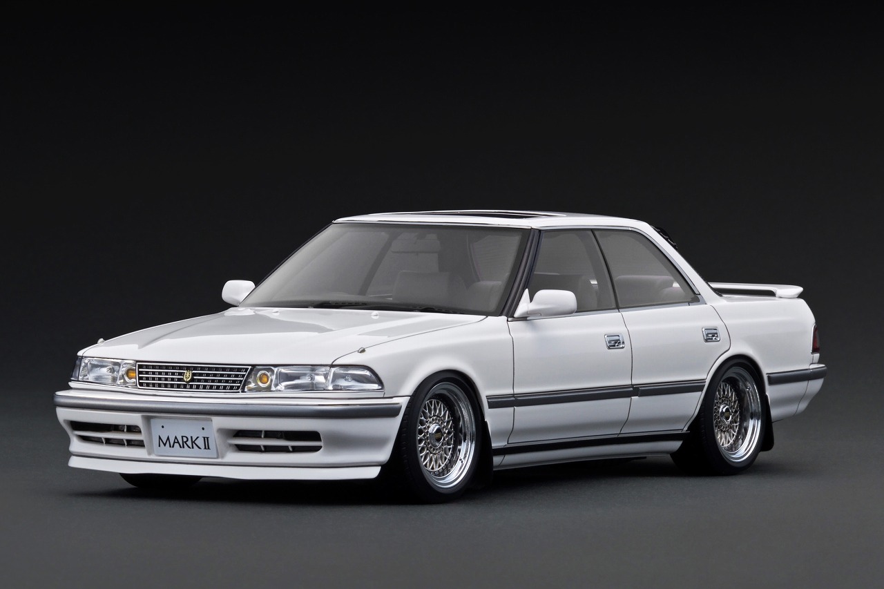 イグニッションモデル IG3433 MarkⅡ White マーク2 IG3433 1/18 Toyota MarkⅡ Sedan Grande (MX41) White | LINE UP