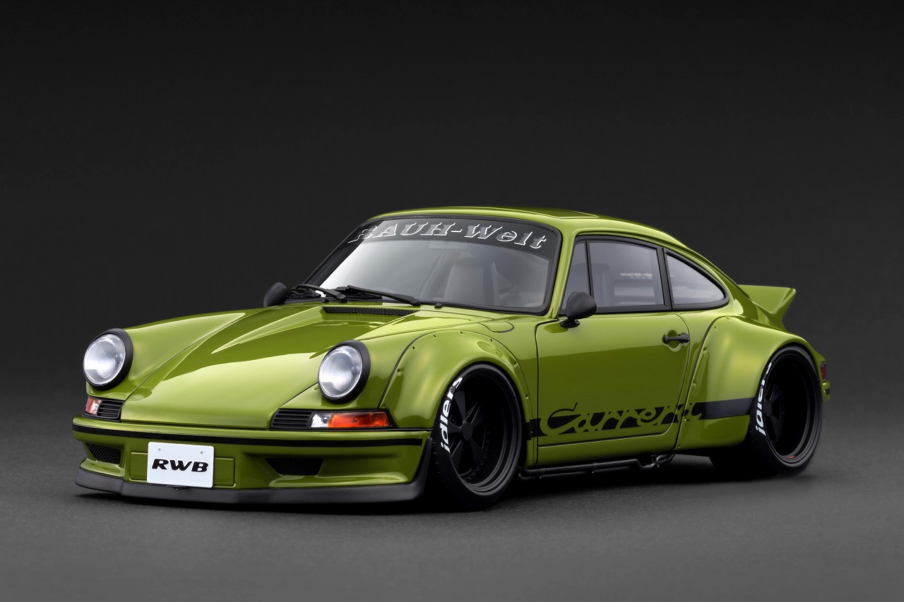 IGNITION RWB 1:18 STELLA 限定 カラーサンプルUP：新規型 1/18「RWB 964 STELLA ARTOIS