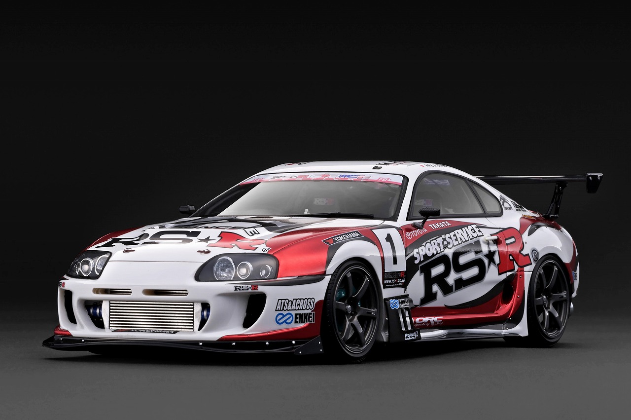 [予約]ignition model(イグニッションモデル) 1/18 (レジン製) Toyota Supra RZ (JZA80) White