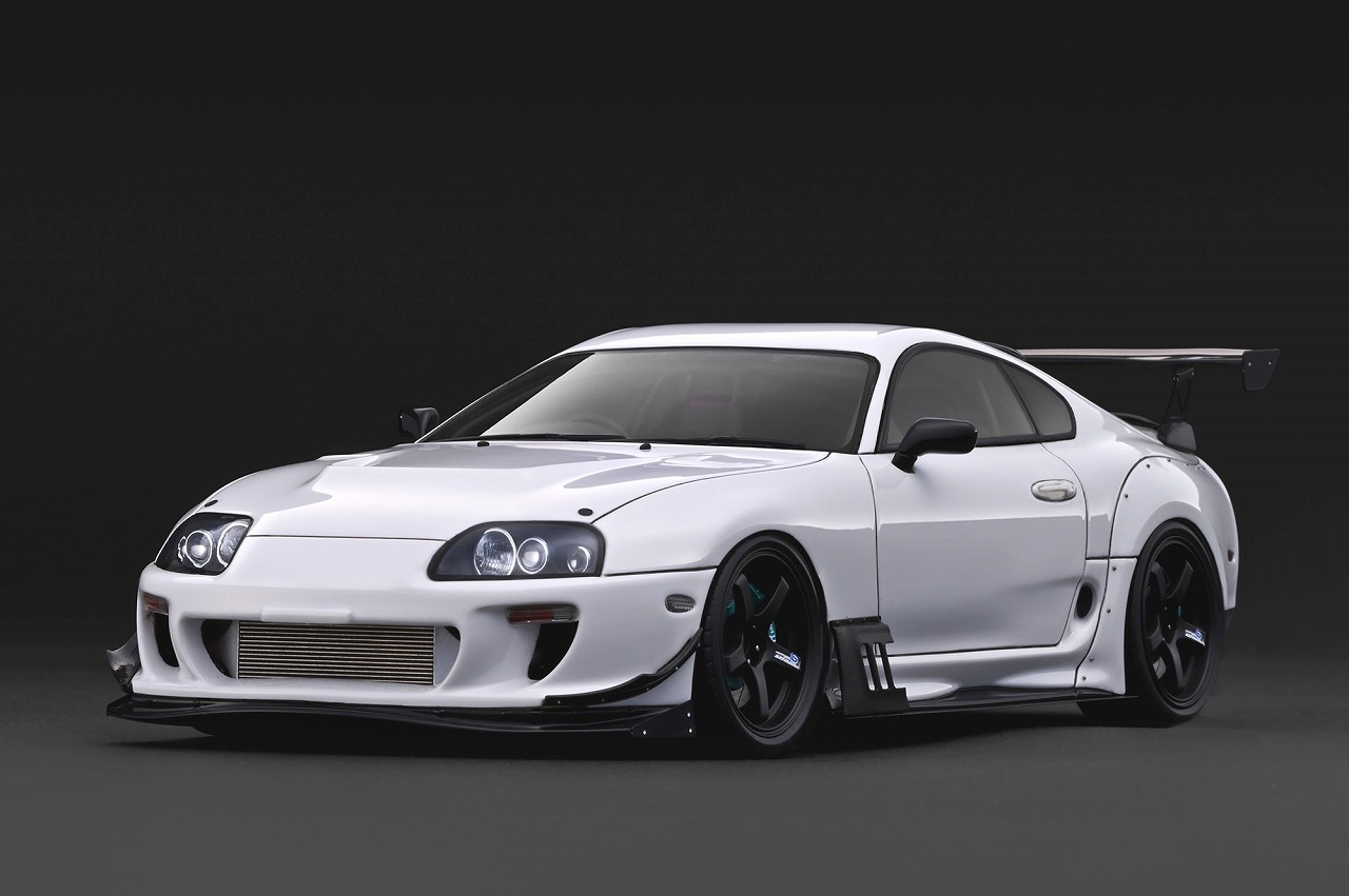 [予約]ignition model(イグニッションモデル) 1/18 (レジン製) Toyota Supra RZ (JZA80) White