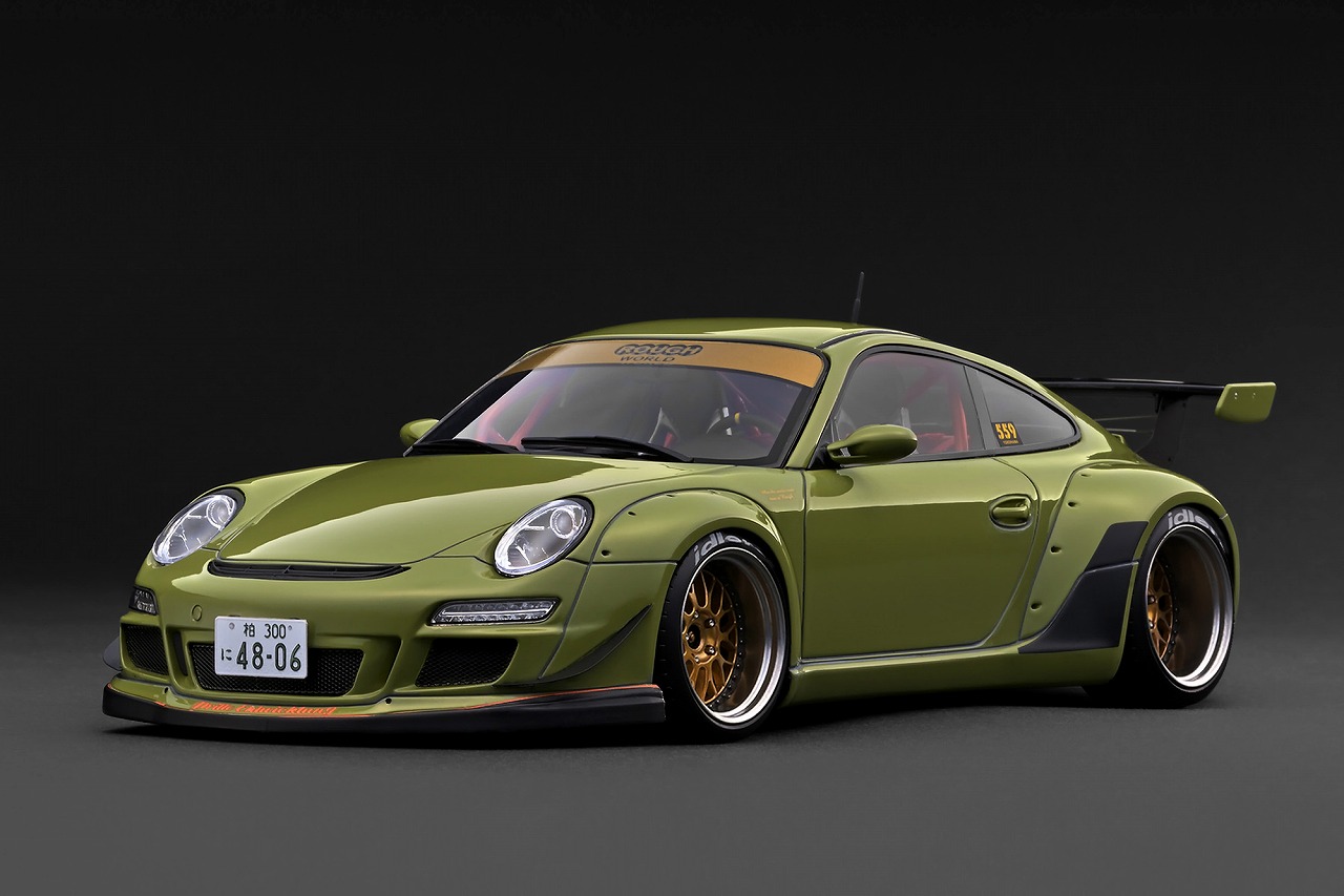 ignition model(イグニッションモデル) 1/18 (レジン製) RWB 997 Green