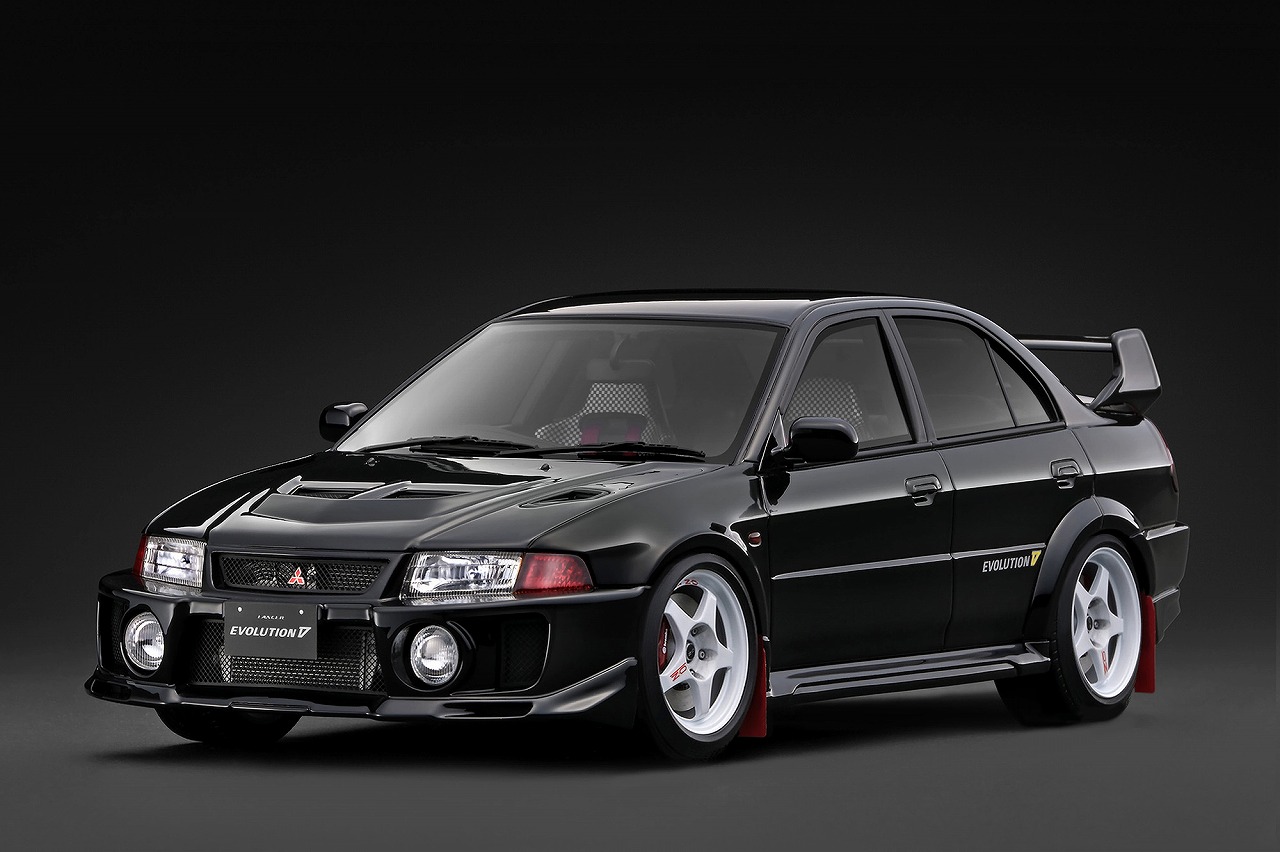 [予約]ignition model(イグニッションモデル) 1/18 (レジン製) Mitsubishi LANCER EVOLUTION V (CP9A) Black