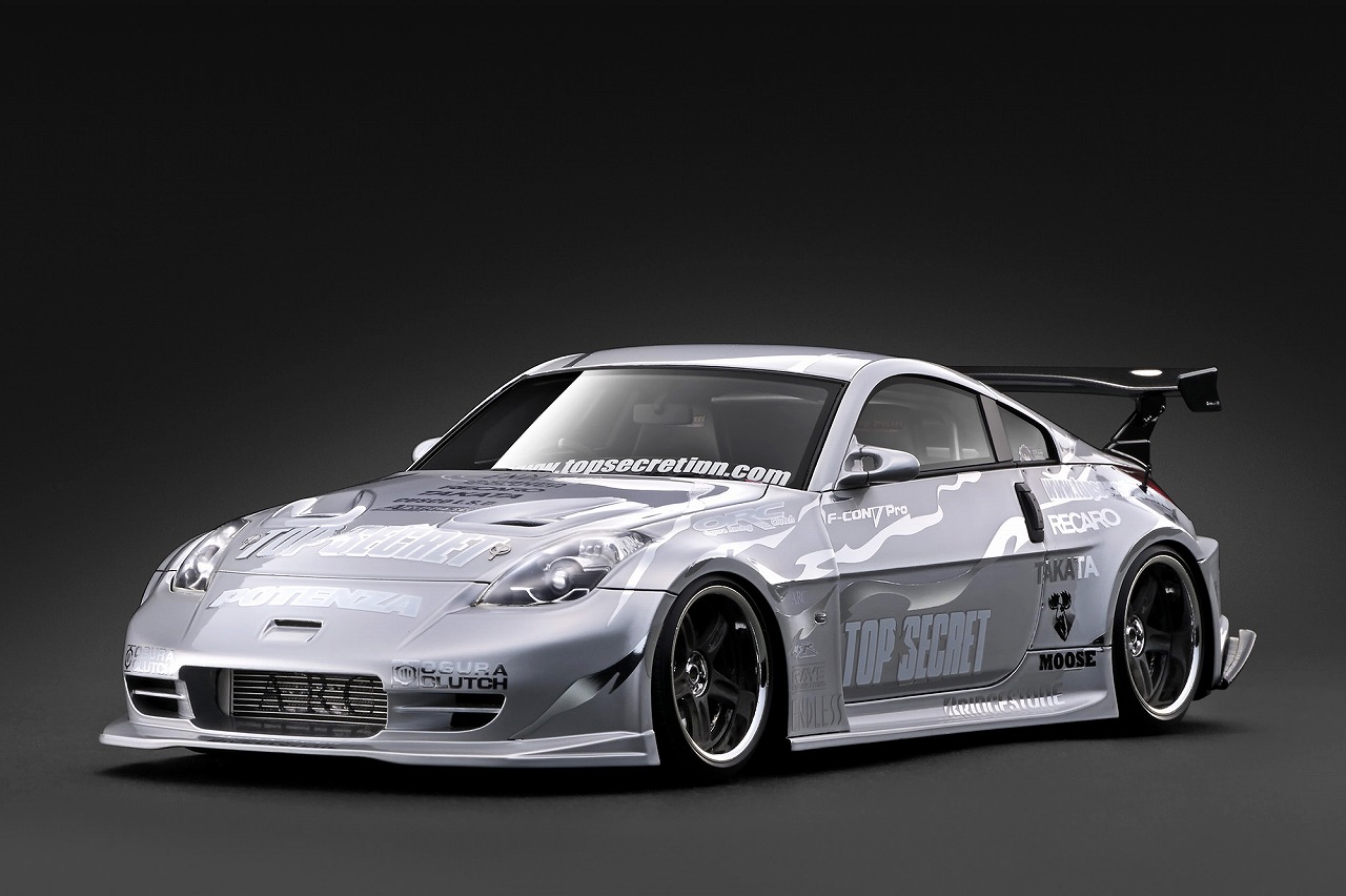 [予約]ignition model(イグニッションモデル) 1/18 (レジン製) Top Secret Fairlady Z (Z33) Silver
