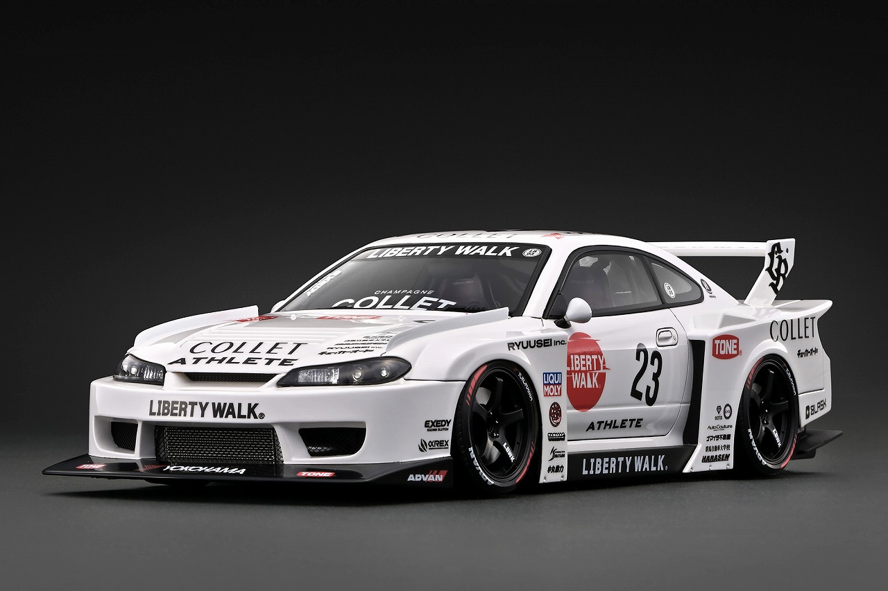 [予約]ignition model(イグニッションモデル) 1/18 (レジン製) LB-Super Silhouette S15 SILVIA White 