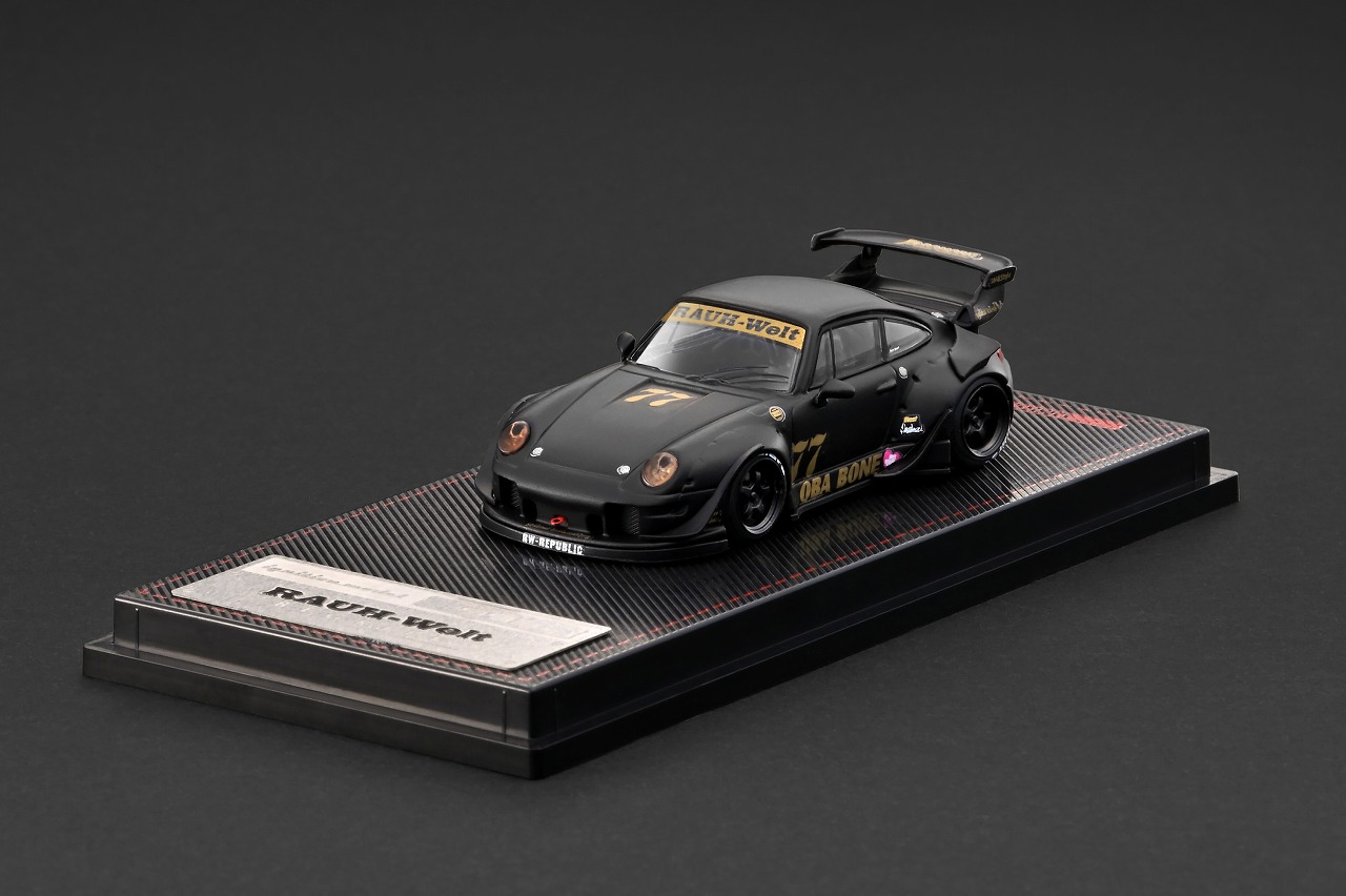 [予約]ignition model(イグニッションモデル) 1/64 (ダイキャスト製) RWB 993 Matte Black