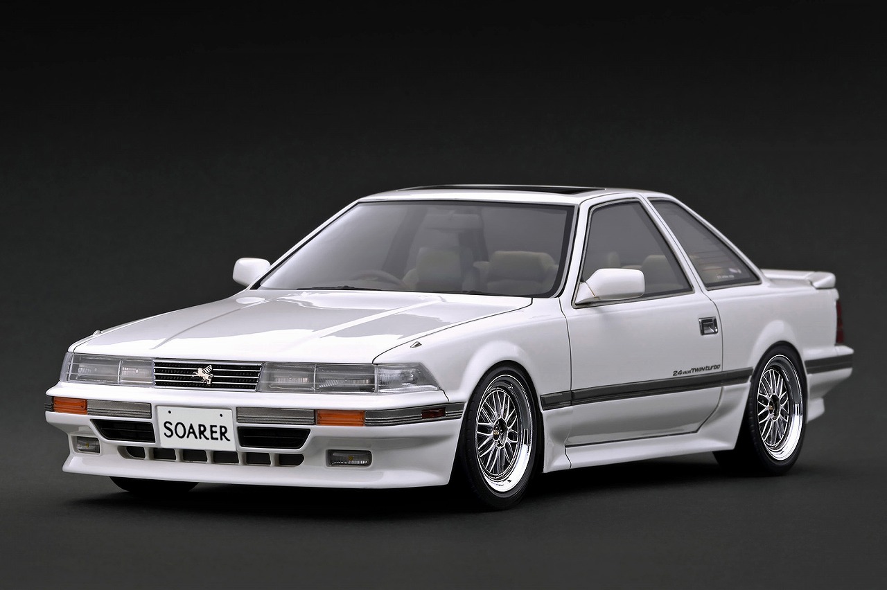 [予約]ignition model(イグニッションモデル)1/18(レジン製)Toyota SOARER (Z20) 2.0GT-TWIN TURBO L White