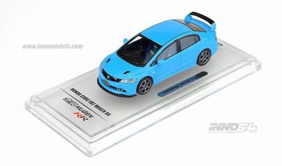 お1人様5個まで Inno Models イノモデル 1 64 ホンダ シビック Fd2 無限rr ライトブルー ガリバー