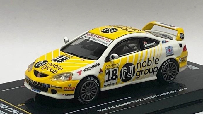 INNO Models(イノモデル) 1/64 Honda インテグラ Type-R DC5 #18 マカオGP 2003 S Harrison