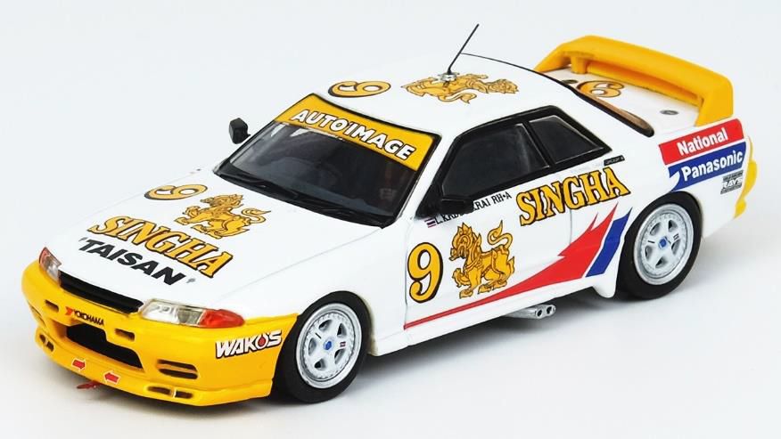 INNO Models(イノモデル) 1/64 Nissan スカイライン GT-R R32 #9 "SINGHA"