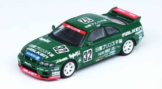 [予約]INNO Models(イノモデル) 1/64 (ダイキャスト製) Nissan SKYLINE GT-R R33 #32 「日産プリンス千葉」 N1耐久 1996 十勝