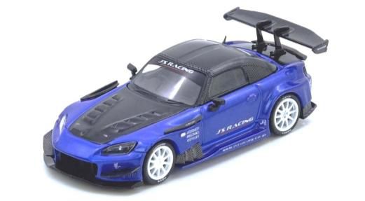 INNO Models(イノモデル) 1/64 (ダイキャスト製) Honda S2000 J'S RACING ブルー