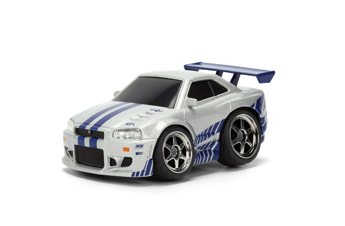 [予約]Jada Toys(ジャダトイズ) 1/43 (ダイキャスト製) SMALL BLOCKS F&F 1999 ニッサン スカイライン GT-R (R34) (ブライアン)