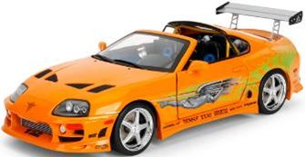 [予約]Jada Toys(ジャダトイズ) 1/18 (ダイキャスト製) F&F トヨタ スープラ オレンジ (ブライアン)