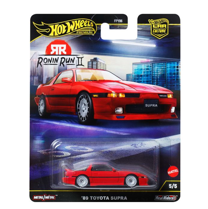 Hot Wheels カーカルチャー ローニン・ランII '89 トヨタ スープラ