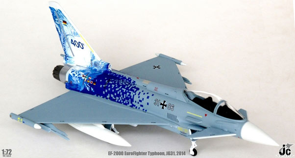 JCW 1/72 (ダイキャスト製) EF-2000 ドイツ空軍 第31空軍戦術航空団 31+06 400th