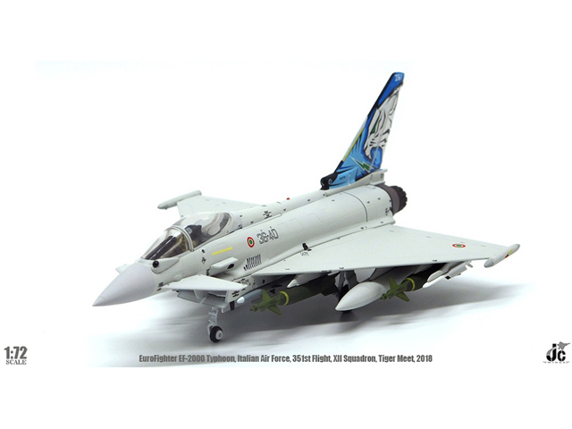 JCW 1/72 (ダイキャスト製) ユーロファイター イタリア空軍 351st XII