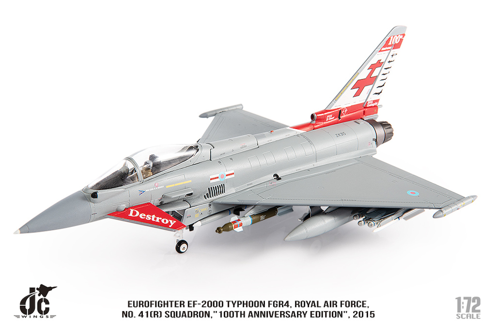 JCW 1/72 (ダイキャスト製) ユーロファイター FGR4 イギリス空軍