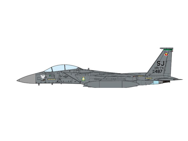 [予約]JCW 1/72 (ダイキャスト製) F-15E アメリカ空軍 335th FS 不朽の自由作戦 2012年