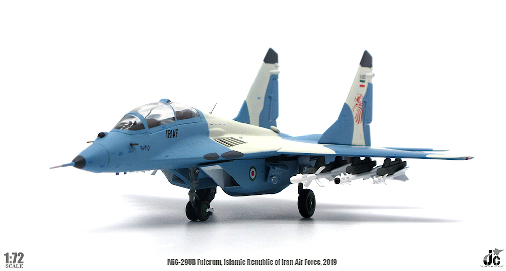 JCW 1/72 (ダイキャスト製) MiG-29UB イラン空軍 2019 ガリバー JCW 1/72 (ダイキャスト製) MiG-29UB イラン空軍 2019 ガリバー