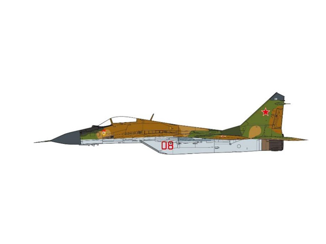 JCW 1/72 (ダイキャスト製) MiG-29 ロシア空軍 1992年