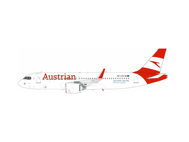 JFOX MODELS 1/200 (ダイキャスト製) A320-200N Austrian Airlines OE-LZQ