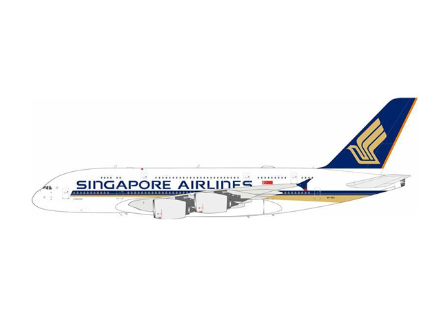 [予約]JFOX MODELS 1/200 (ダイキャスト製) A380-800 Singapore Airlines 9V-SKZ