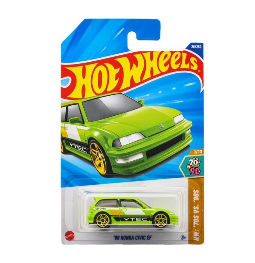 Hot Wheels ベーシックカー '90 ホンダ シビック EF
