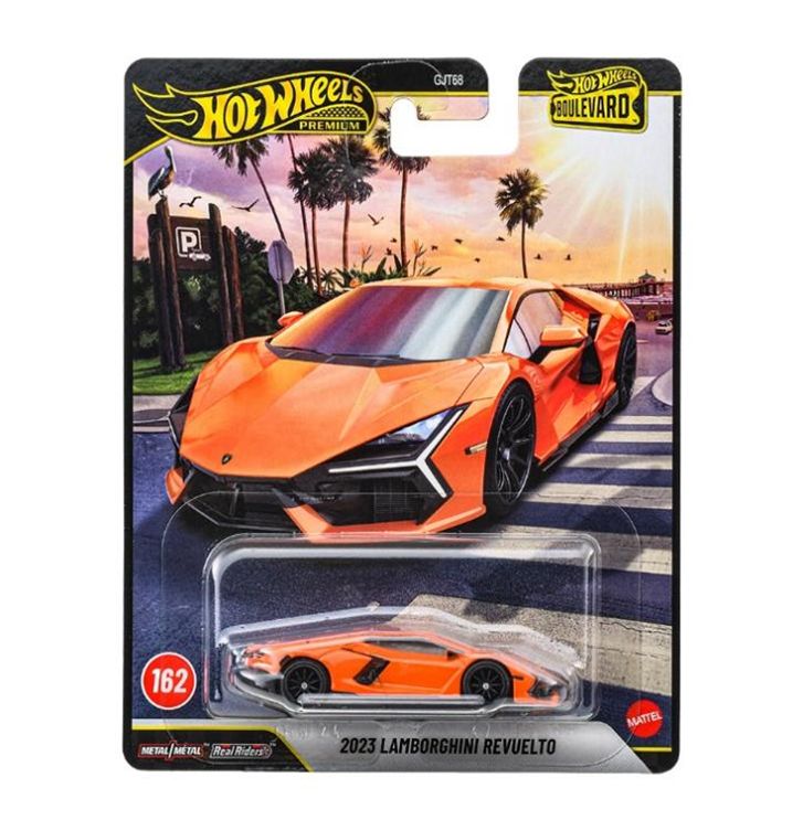 [予約]Hot Wheels 1/64 (ダイキャスト製) ブールバード 2023 ランボルギーニ レヴエルト