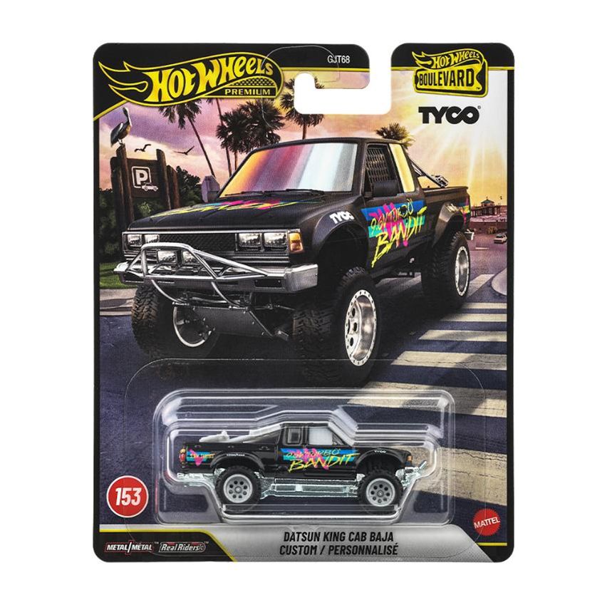 [予約]Hot Wheels  (ダイキャスト製) ブールバード ダットサン キングキャブ バハ カスタム