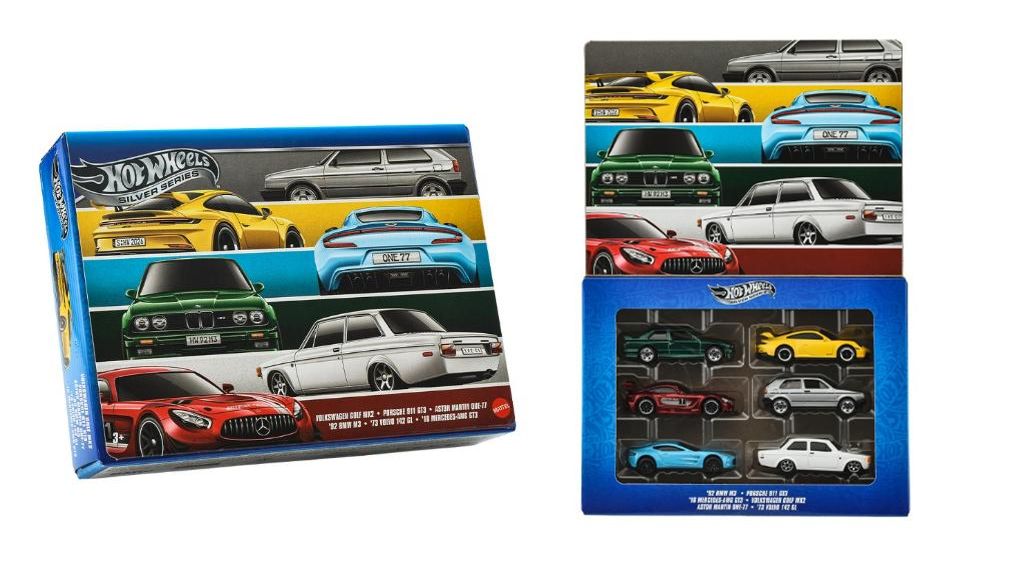 [予約]Hot Wheels 1/64 (ダイキャスト製) ユーロスタイル マルチパック