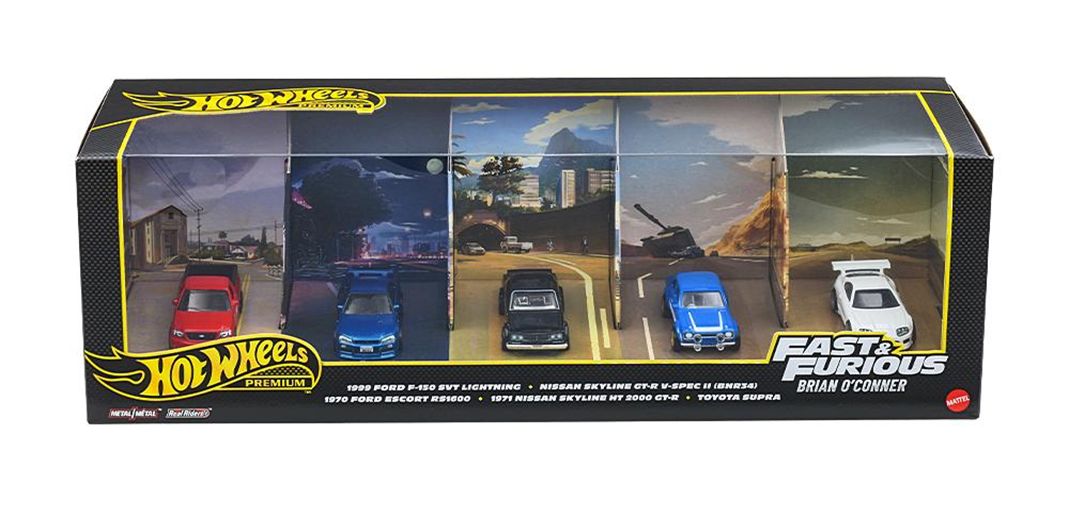 [予約]Hot Wheels 1/64 (ダイキャスト製) ワイルド・スピード ブライアン・オコナー