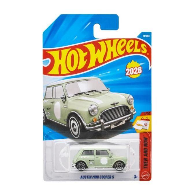 Hot Wheels 1/64 (ダイキャスト製) ベーシックカー オースティン ミニ